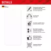 Displex Smart Glass (9H) do Xiaomi Redmi 13C, naklejka montażowa, niezniszczalne