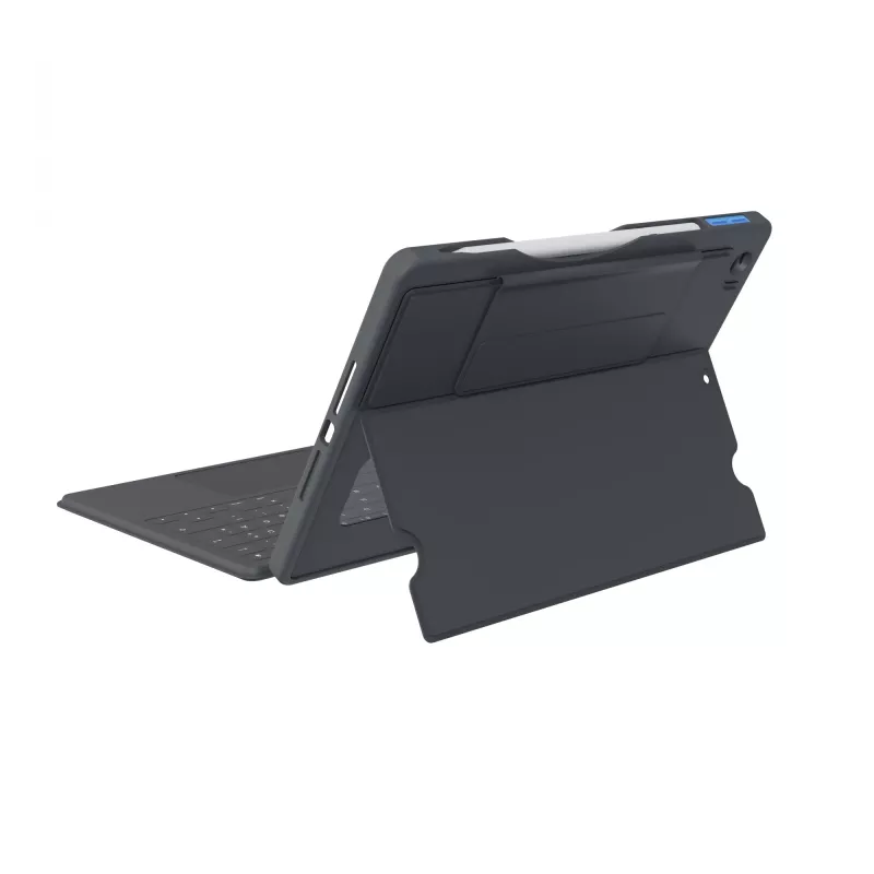 ASTAR DEQSTER Smart Rugged Touch Plus klawiatura 10.2 cala — QWERTZ niemiecki, przełączniki mechaniczne, stacja dokująca Smart Connector, szary