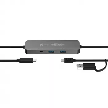 j5create JCH462 Wormhole Switch™ Display Sharing Hub, Czarny