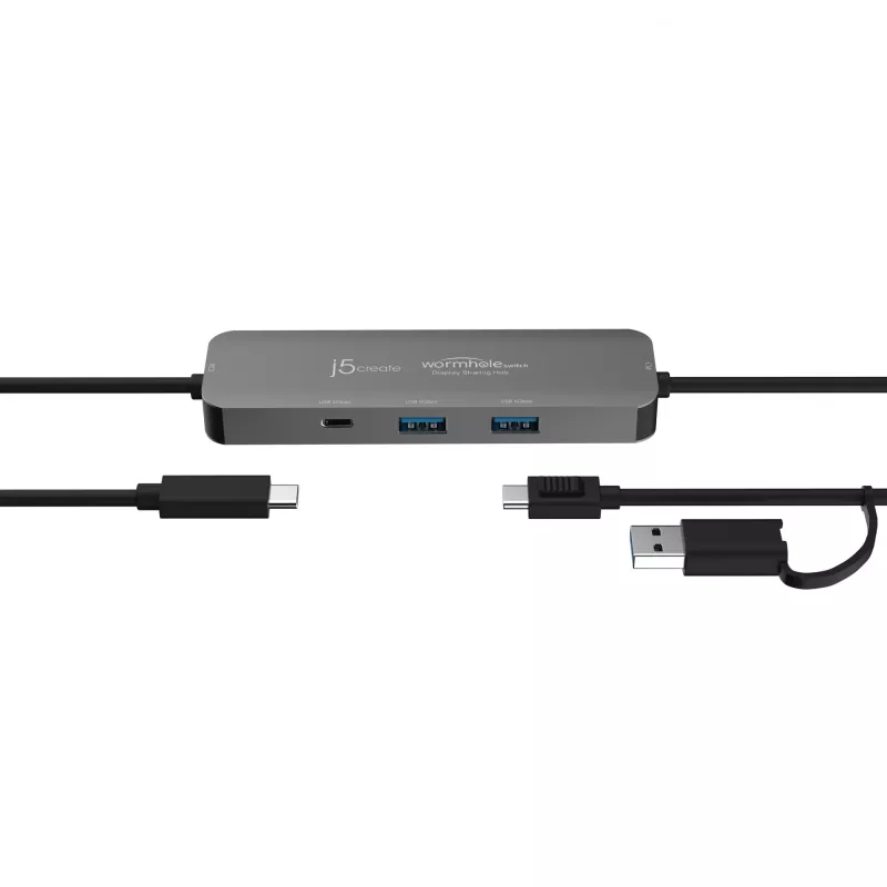 j5create JCH462 Wormhole Switch™ Display Sharing Hub, Czarny