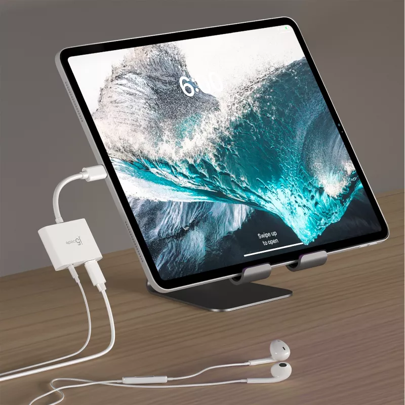 j5create JCA122 Adapter audio USB-C® na 3,5 mm z Power Delivery, czarny