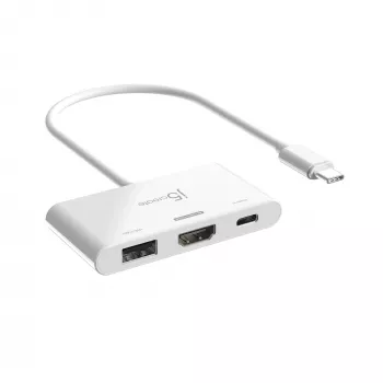 j5create JCA399 USB-C® do HDMI™ 4K144Hz i USB™ 3.2 z Power Delivery 100W, Czarny