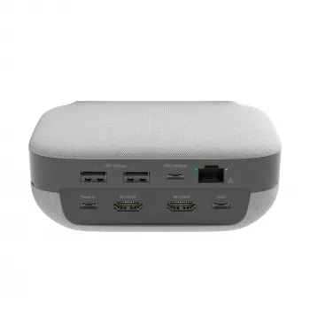 j5create JCDS337 USB-C® Dual 4K Speakerphone Dock Pro, czarny
