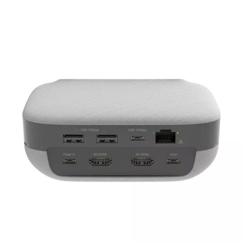 j5create JCDS337 USB-C® Dual 4K Speakerphone Dock Pro, czarny