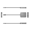 j5create JCD3191 4K60 Elite podróżny adapter USB-C®, czarny