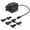j5create JUP1565DC 67W GaN PD USB-C® Mini ładowarka z 6 typami złączy DC – EU, czarna