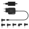 j5create JUP1565DC 67W GaN PD USB-C® Mini ładowarka z 6 typami złączy DC – EU, czarna
