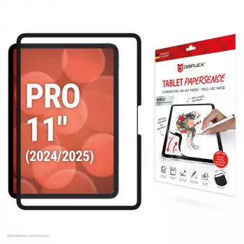Displex TABLET PAPERSENSE do iPad Pro 11'' (2025/2024), zdejmowalna folia do pisania lub rysowania z Paper Feeling