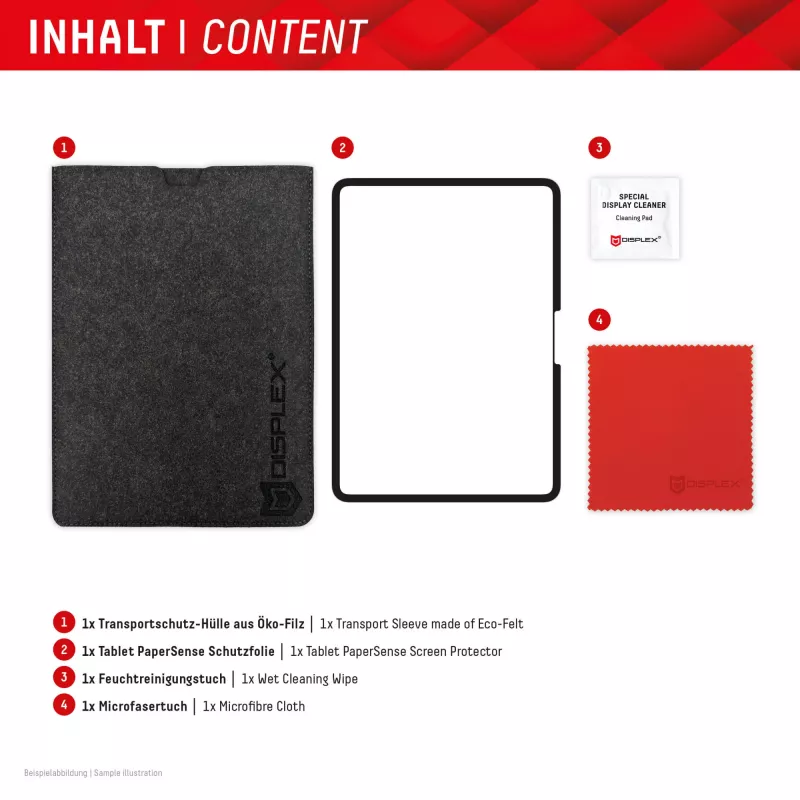 Displex TABLET PAPERSENSE do iPad Pro 11'' (2025/2024), zdejmowalna folia do pisania lub rysowania z Paper Feeling