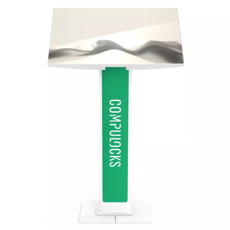 Compulocks Brandable VESA Floor Stand dla ekranów do 32 cali, biały