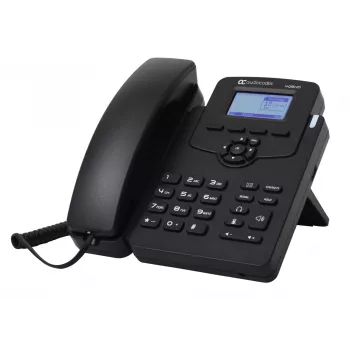AudioCodes 405HD IP phone Czarny 2 linie LCD