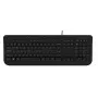 Przewodowa pełnowymiarowa klawiatura Incase Designed by Microsoft Wired 600 — USB, QWERTY, angielski (UK), czarna