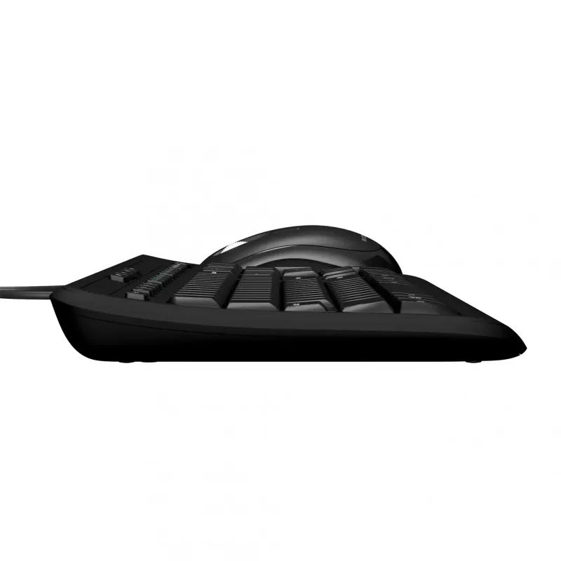 Incase Designed by Microsoft Wired Desktop 600 klawiatura Mysz w zestawie Uniwersalne USB QWERTY Francuski Czarny