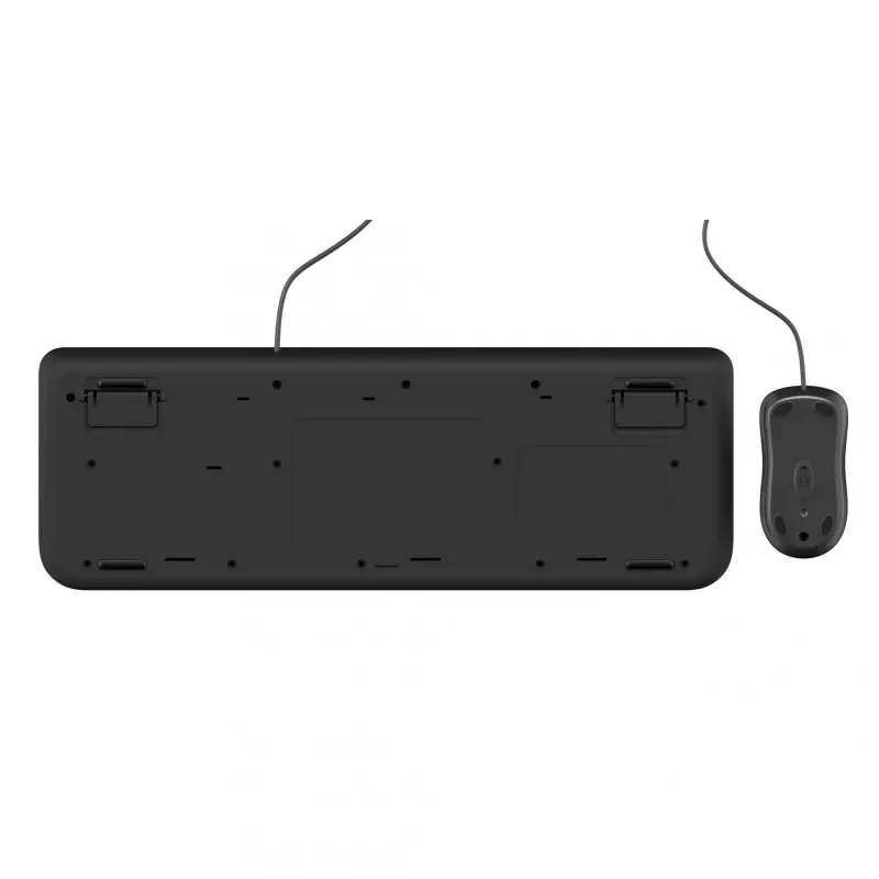 Incase Designed by Microsoft Wired Desktop 600 klawiatura Mysz w zestawie Uniwersalne USB QWERTY Francuski Czarny
