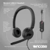 Incase Designed by Microsoft Modern USB-C Headset Wired Head-band Office/Call center USB Type-C Czarny