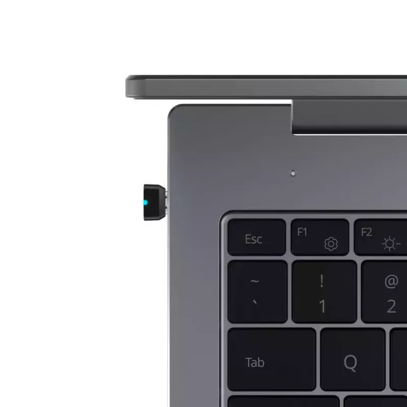 Odbiornik USB SHOKZ Loop120 Adapter USB-C Plastik Stal nierdzewna Czarny