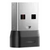 Odbiornik USB SHOKZ Loop120 Adapter Plastik Stal nierdzewna Czarny