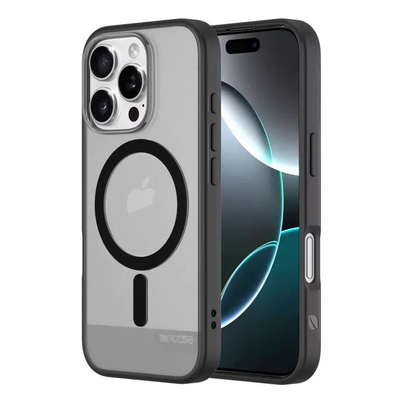 Etui Incase INPH190402-BLK na telefon komórkowy 16 cm (6.3 cala) Pokrywa Czarny, Półprzezroczysty
