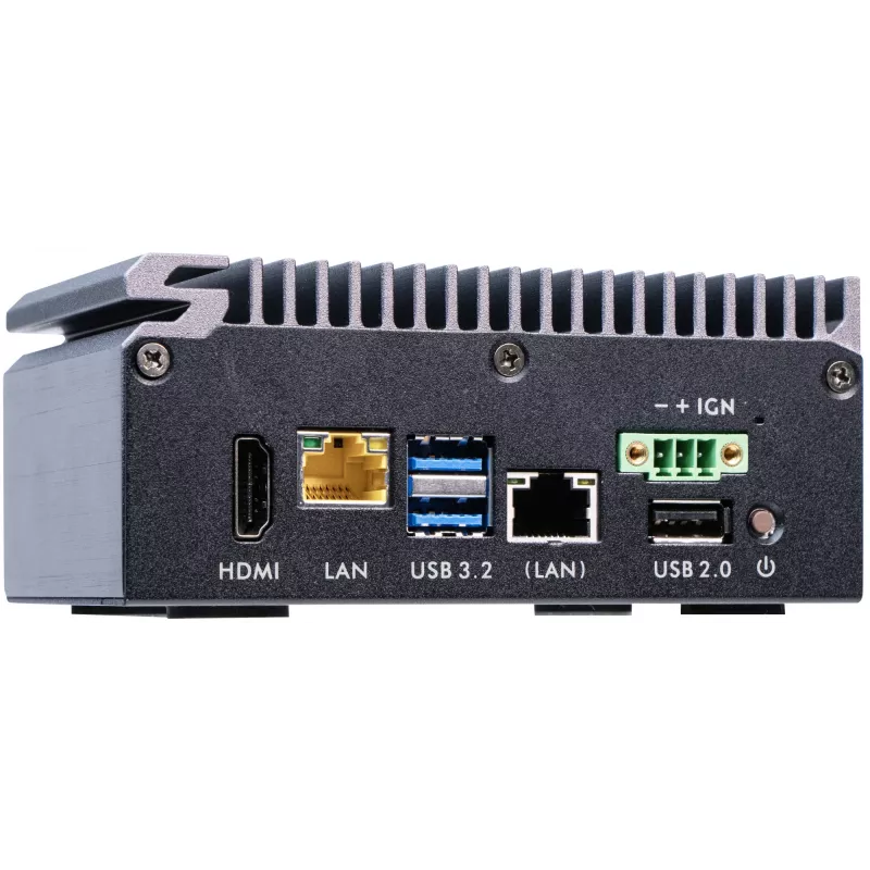 Mini PC Shuttle SPCEL03 Intel Atom x6413E 32GB DDR4 SSD 2x2.5G LAN