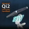 j5create Qi2 3-w-1 magnetyczna składana bezprzewodowa stacja ładująca do użytku wewnątrz pomieszczeń USB Smartwatch Słuchawki Smartphone