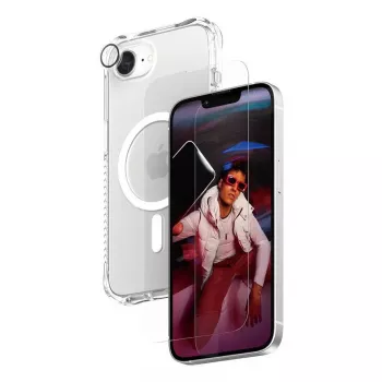 PanzerGlass CRNCHFUG29845 etui i ochraniacz ekranu/tyłu do telefonu komórkowego Apple 1 szt.