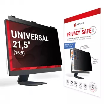 Dwukierunkowy filtr prywatyzujący Displex PRIVACY SAFE 21,5 cala 16:9 błyszczący/matowy