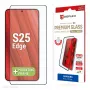 Displex Premium Screen Protector (Full Cover, 10H) do Samsung Galaxy S25 Edge, Eco Mounting Frame, Full Cover