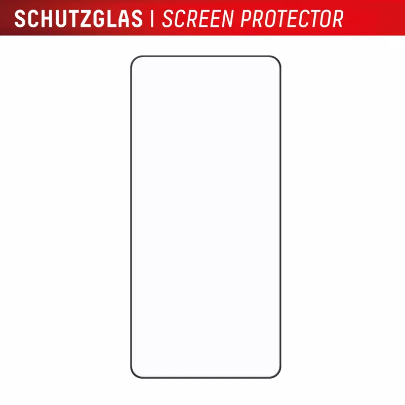 Displex Premium Screen Protector (Full Cover, 10H) do Samsung Galaxy S25 Edge, Eco Mounting Frame, Full Cover