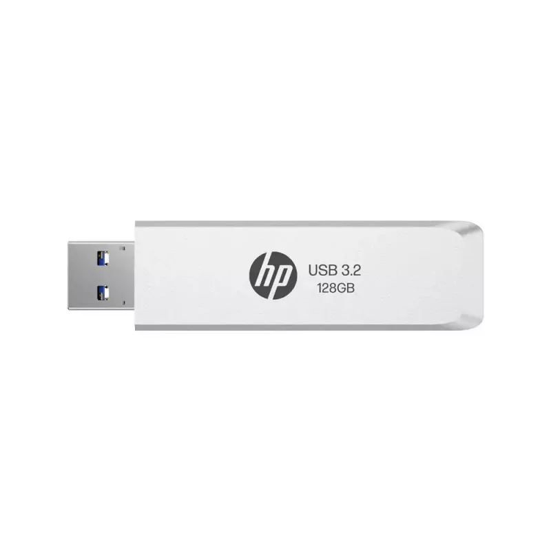 Pamięć USB HP HPFD819W-A-128 — 128 GB, USB Type-A 3.2 Gen 2, srebrna, forma suwaka