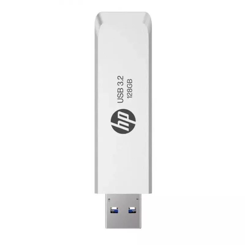 Pamięć USB HP HPFD819W-A-128 — 128 GB, USB Type-A 3.2 Gen 2, srebrna, forma suwaka