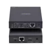 StarTech.com HDMI KVM Extender Over IP sieciowy, 4K 60Hz, bez sterowników, zestaw nadajnika i odbiornika HDMI i USB przez Ethernet/CAT6, AVoIP, w zestawie uchwyty montażowe