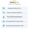 StarTech.com HDMI KVM Extender Over IP sieciowy, 4K 60Hz, bez sterowników, zestaw nadajnika i odbiornika HDMI i USB przez Ethernet/CAT6, AVoIP, w zestawie uchwyty montażowe