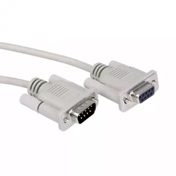 Kabel RS232 ROLINE 11.01.6260 6m DB9 M-F szary