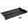 Półka Rack ROLINE 19 cali 1U głębokość 250 mm udźwig 15 kg czarna