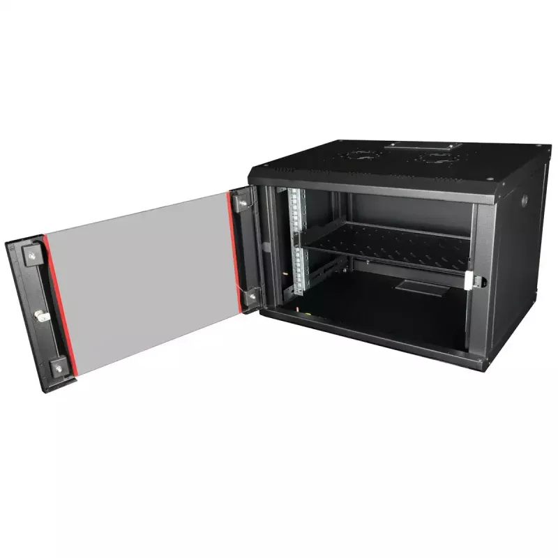 Półka Rack ROLINE 19 cali 1U głębokość 250 mm udźwig 15 kg czarna
