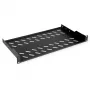 Półka Rack ROLINE 19 cali 1U głębokość 250 mm udźwig 15 kg czarna