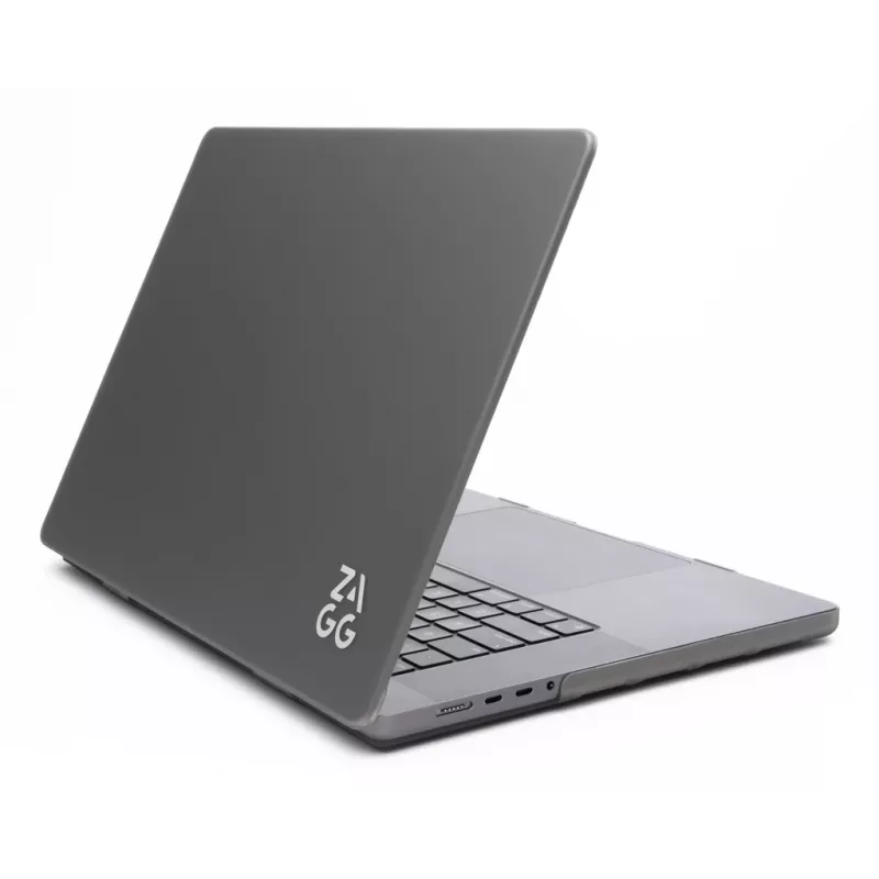 Etui ochronne Zagg Hardshell do MacBooka Pro 13 M2/M1 (20) — wykończenie Smoke, osłona ochronna