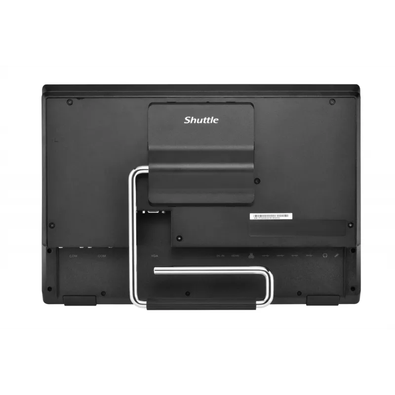 Shuttle All-In-One Barebone P55U, 15.6-calowy ekran wielodotykowy, Celeron 7305, WiFi, IP54, bez wentylatora, praca 24/7