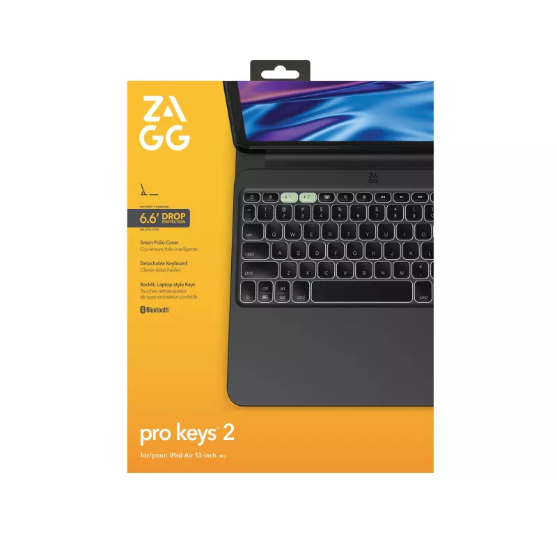 ZAGG Pro Keys 2 Swiss Bluetooth Czarny