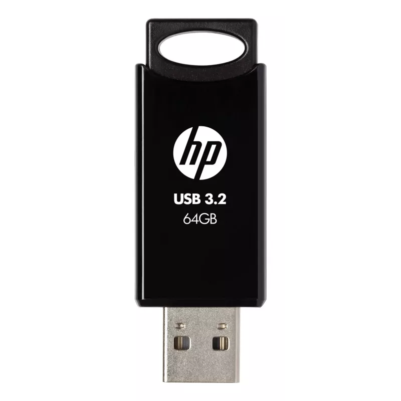 Pendrive HP 712w 64 GB USB Type-A 3.2 Gen 1 (3.1 Gen 1) Czarny