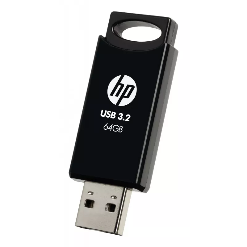 Pendrive HP 712w 64 GB USB Type-A 3.2 Gen 1 (3.1 Gen 1) Czarny