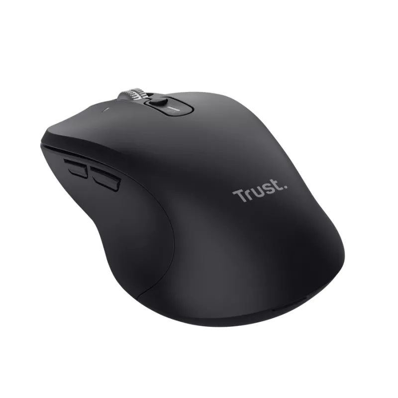 Mysz Trust 25673 Uniwersalna Symetryczna Bluetooth 3200 DPI 9 Przycisków