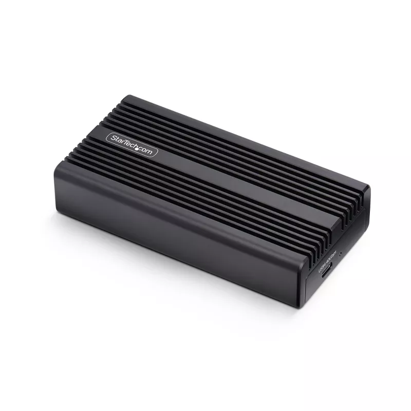 StarTech.com USB4 M.2 NVMe Enclosure, 40Gbps, External USB-C/Thunderbolt NVMe SSD Enclosure, Aluminum Heatsink Case, B+M/M-Key