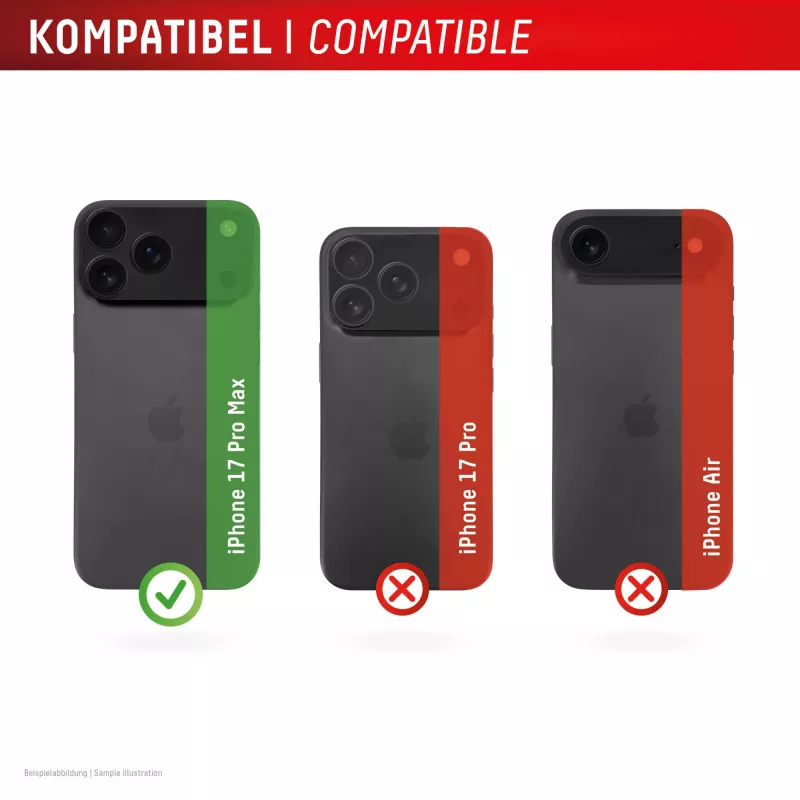 Displex Full Cover Camera Lens Glass iPhone 17 Pro Max, 10H, pełna ochrona aparatu, Quick Mount, 2 szt.