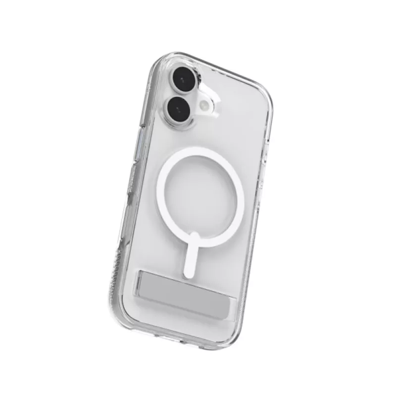 Etui ZAGG Crystal Palace Snap Kickstand do Apple iPhone 17, przezroczyste