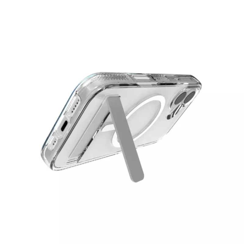Etui ZAGG Crystal Palace Snap Kickstand do Apple iPhone 17, przezroczyste