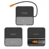 Stacja dokująca do urządzeń mobilnych j5 create JCD624-N USB Type-C dla iPhone 16/15 i serii Samsung Galaxy, 100×250×28,5 mm, 238 g, czarno-szara