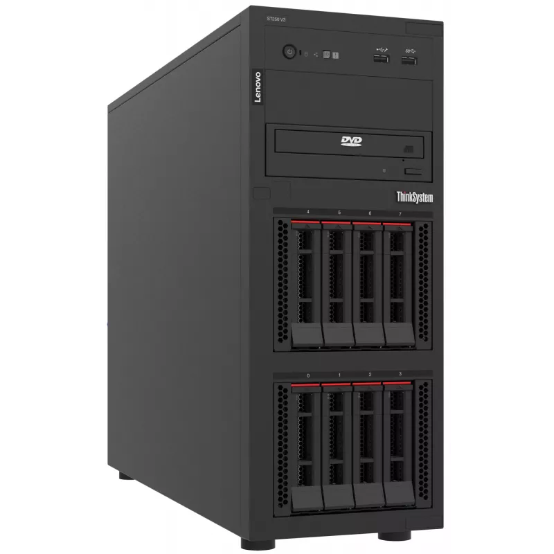 Serwer Lenovo ThinkSystem ST250 V3 Tower Intel® Xeon® 6315P 2,8 GHz 16 GB DDR5-SDRAM 800 W