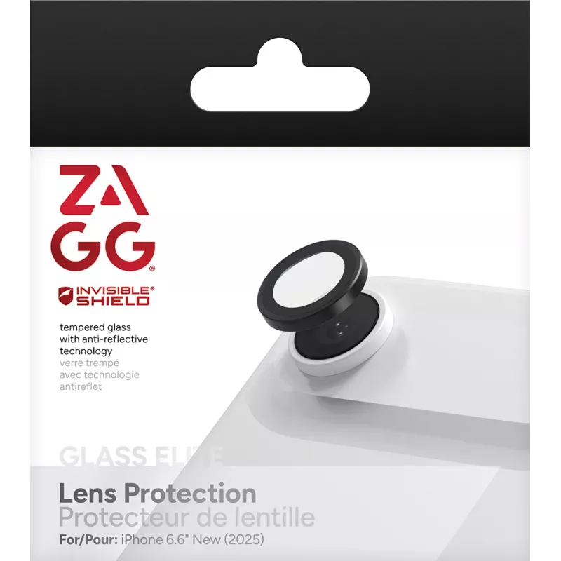 InvisibleShield Glass Elite (CameraRings) ochrona obiektywu dla Apple iPhone 17 Air czarny