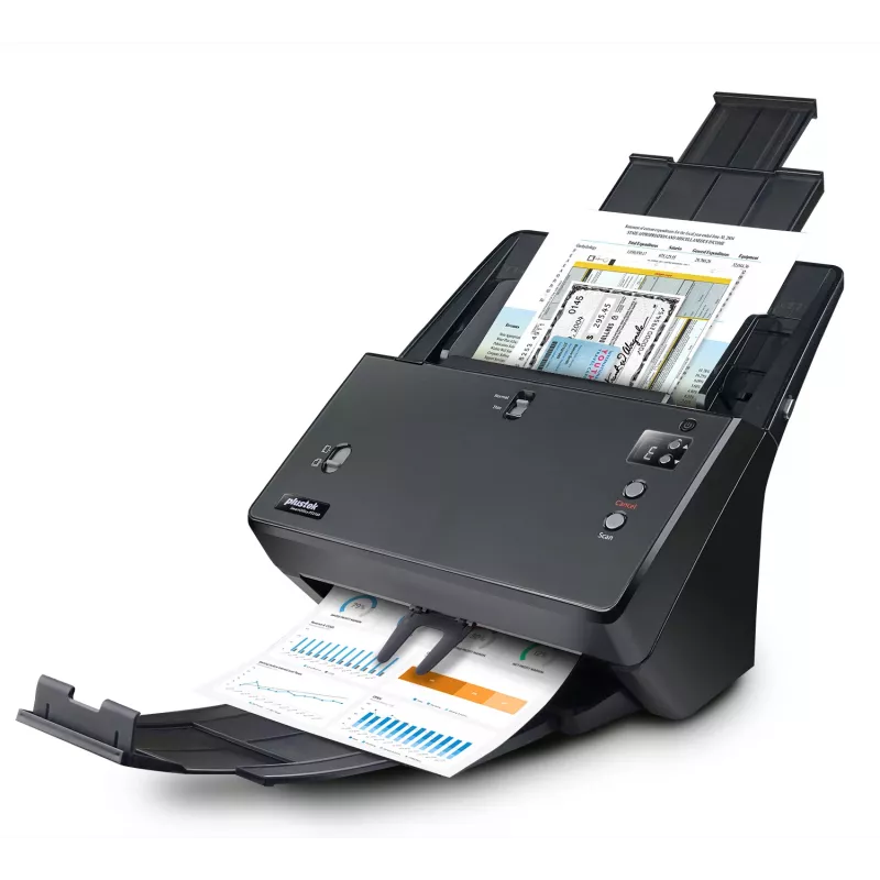 Plustek SmartOffice PT2160 skaner ADF 600 x 600 DPI A3 czarny